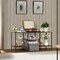 Rustic Brown Farmhouse TV Stand with Charging Station - 45" Media Console for TVs up to 50 Inches, Power Outlets, USB Ports & Storage Shelves, Multi-Functional Furniture for Living Room/Bedroom